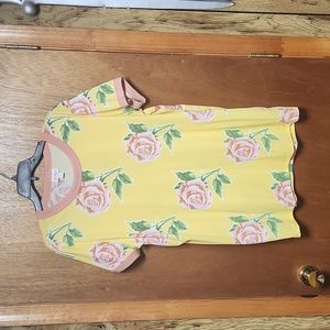 Bright yellow floral